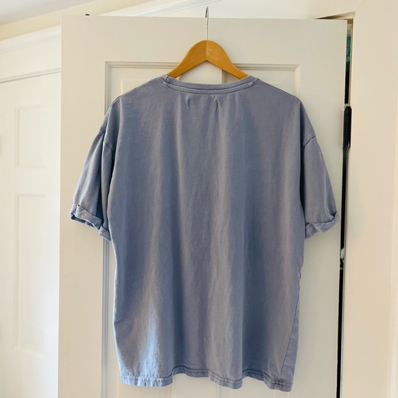 C&C California Women’s Kris Cropped Cotton Tee, X-Large, Forever Blue - Picture 3 of 11